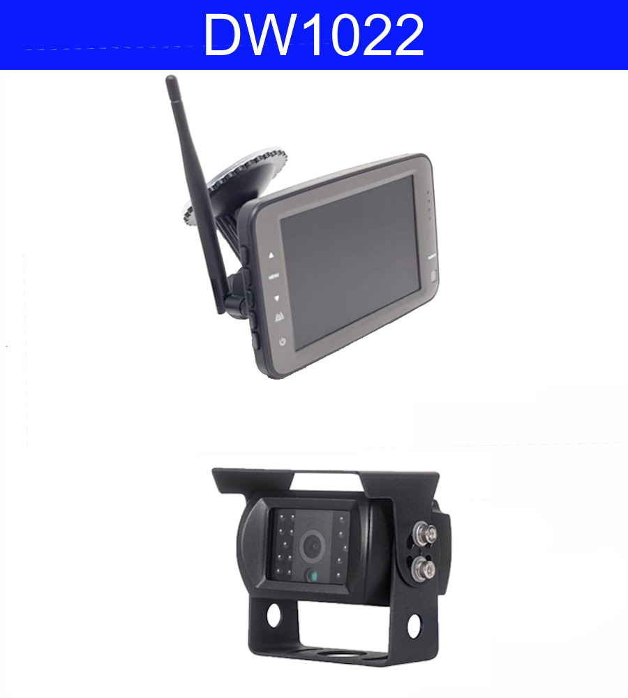 Sony CCD Black Bracket Wireless Rear View Camera with 5'' monitor